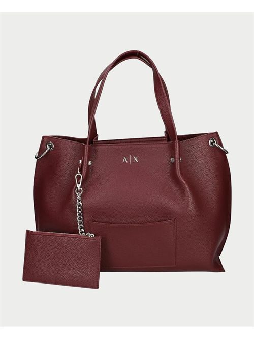 Armani Exchange women's shopper bag with pouch ARMANI EXCHANGE | XW001211-AF15625UA343